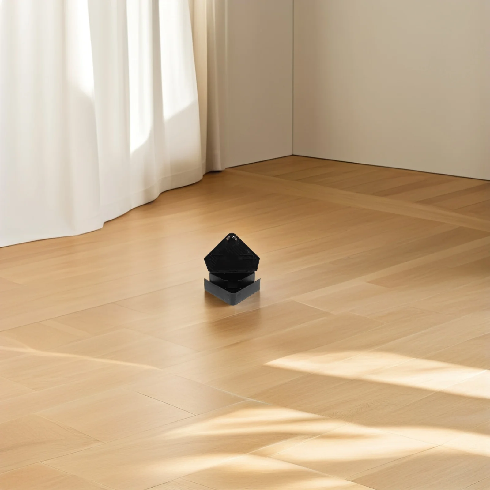 6Pcs Tamper Proof Triangle Plastic Box with Metal Key for Kitchens Warehouses Reusable Indoor Outdoor Pest