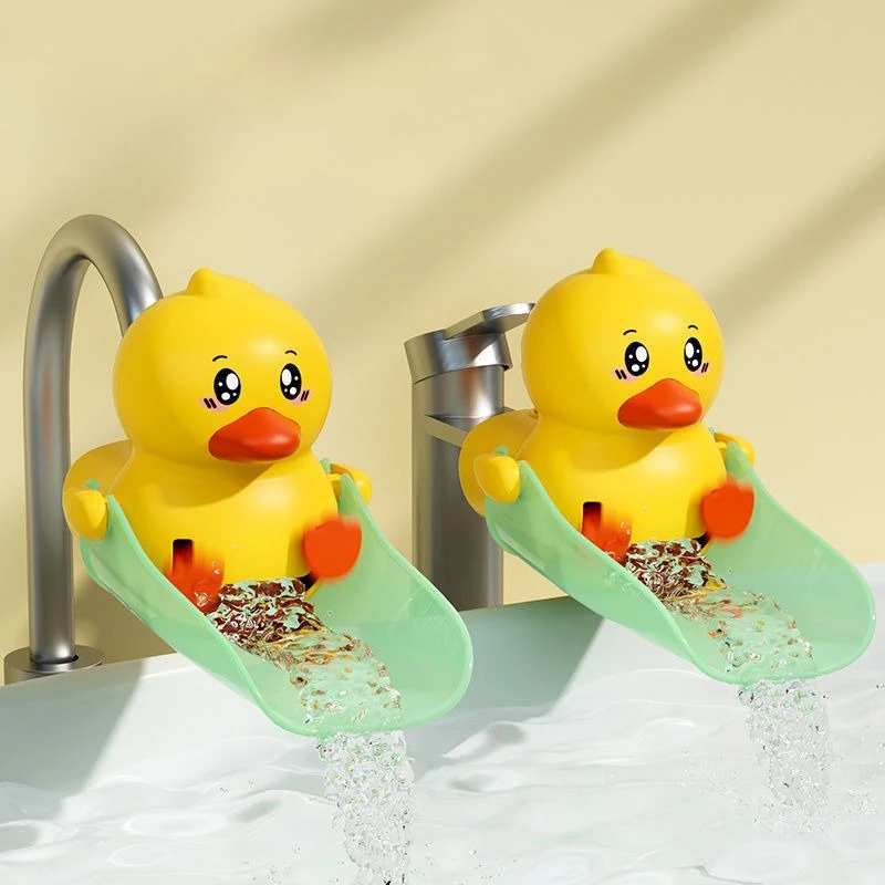 Cartoon Cute Duck Faucet Extender For Children's Gifts Splash-proof Tongue Children's Hand Washing Faucet Furniture Decoration