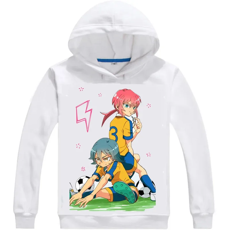 Inazuma Eleven GO 2 كرونو ستون هوديس متعدد الأنماط مقنعين هوديي الذهاب Inazuma Irebun GO Tenma Matsukaze تأثيري بلوزات