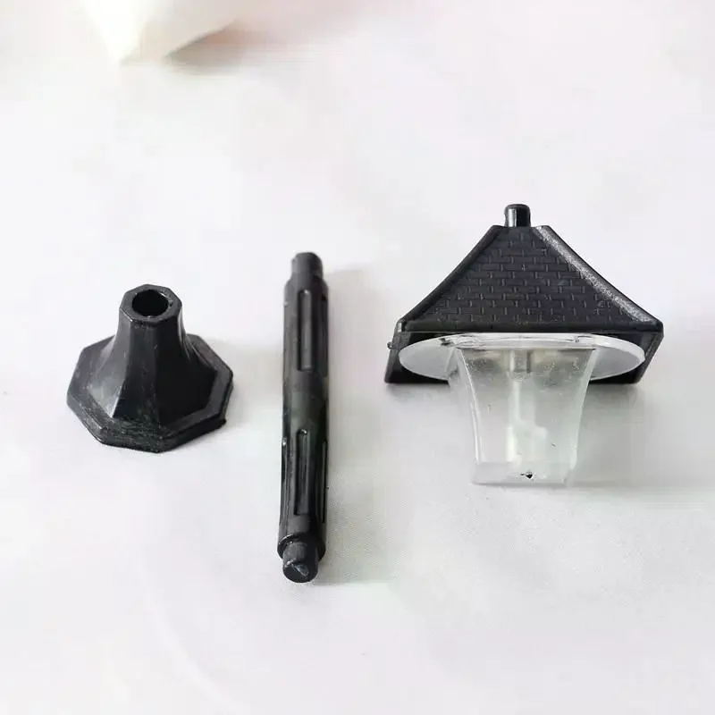 1 Pieza de Luces Decorativas en Miniatura para Casa de Muñecas, Modelo de Luces de Calle Navideñas para Jardín, Decoración para el Hogar