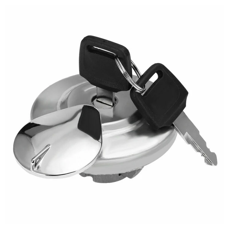 Motorcycle Fuel Gas Tank Cap Cover Lock Key Set for Honda VT1100C Shadow VT1300CS Sabre VTX1300C CMX250C2 VT750CDD VT600C VF750C - view 2