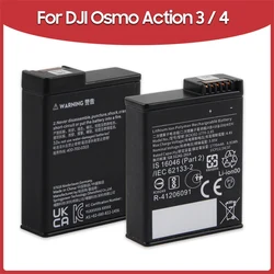 Batteria ricaricabile BCX202 1770mAh per DJI Osmo Action4 Action3 Osmo Action3 4 batteria ricaricabile per Action cam