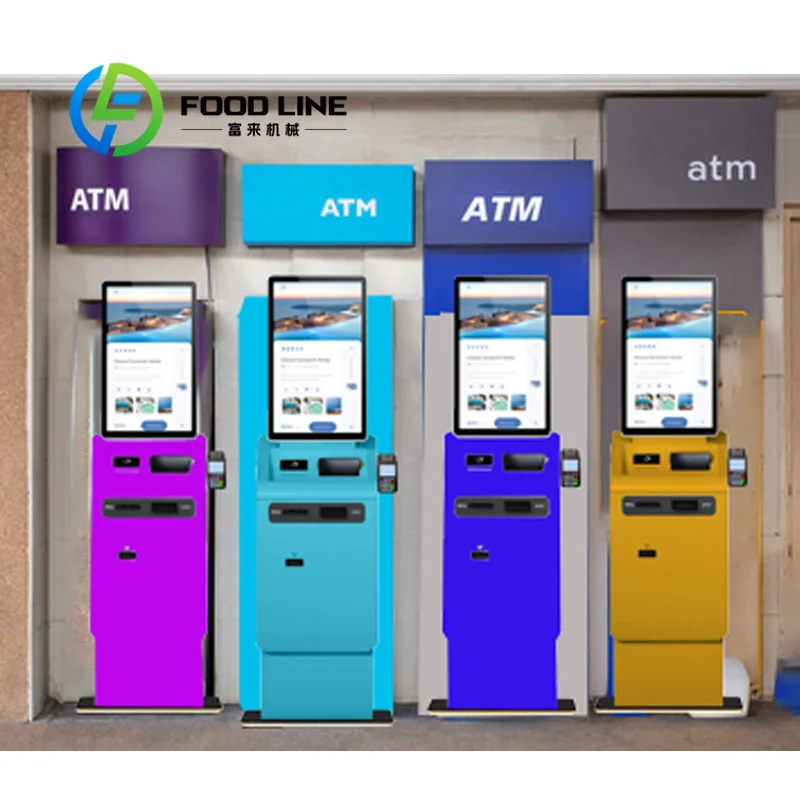 

Настроить 32-дюймовую самоавтоматическую кассовую машину Самообслуживайте платежные киоски Машина для производства киосков Cash Recycler Машина для производства банкоматов