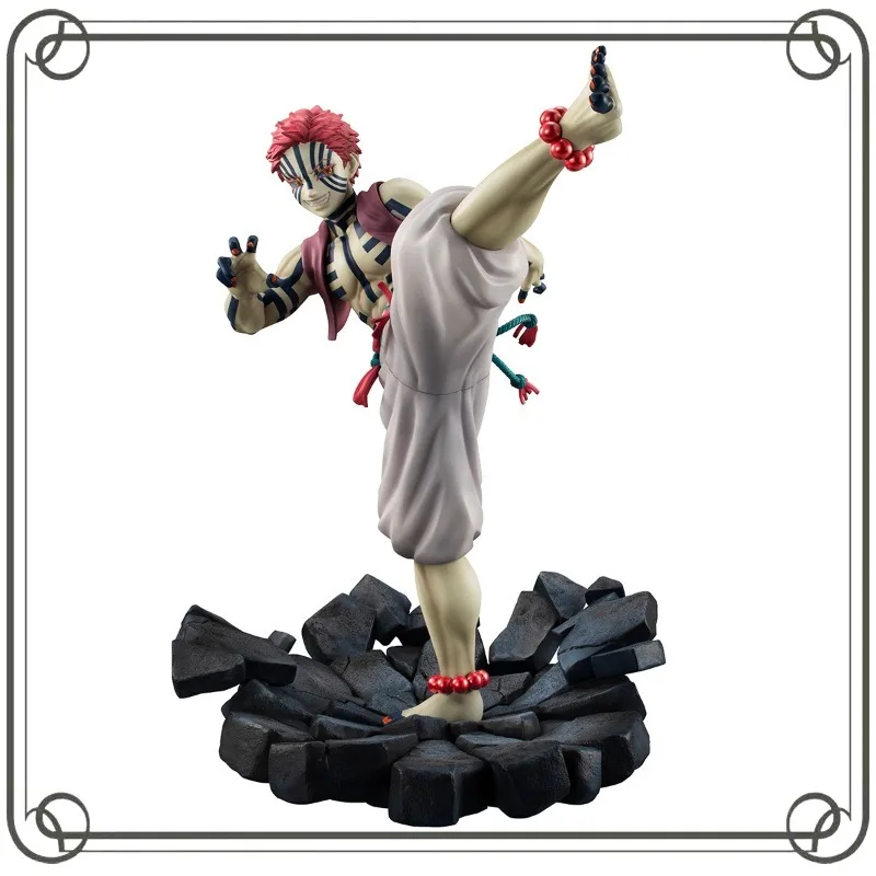 

MegaHouse GME Series Akaza Demon Slayer: Kimetsu No Yaiba Destruction Kill · Foot Style Action Figure Collection Ornament