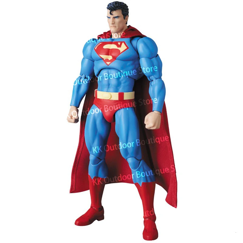 Novidade Quente: Brinquedos CT Superman Mafex 117, Figura de Ação do Super-Homem, Versão Batman Hush, Modelo de Estátua para Presentes e Brinquedos Infantis