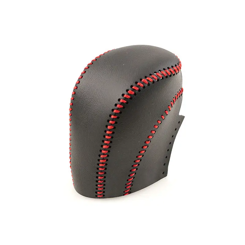 Car Inner Gear Shift Knob Microfiber Leather Cover Trim Accessories For VW Polo 6R 6C Tiguan MK2 Golf 6 7 MK6 MK7 Passat B7 B8