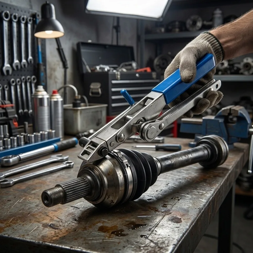 Ratchet-Driven For CV Boot Clamp Tool for Reliable Performance in Repeated For CV Joint Clamp Tightening Cycles
