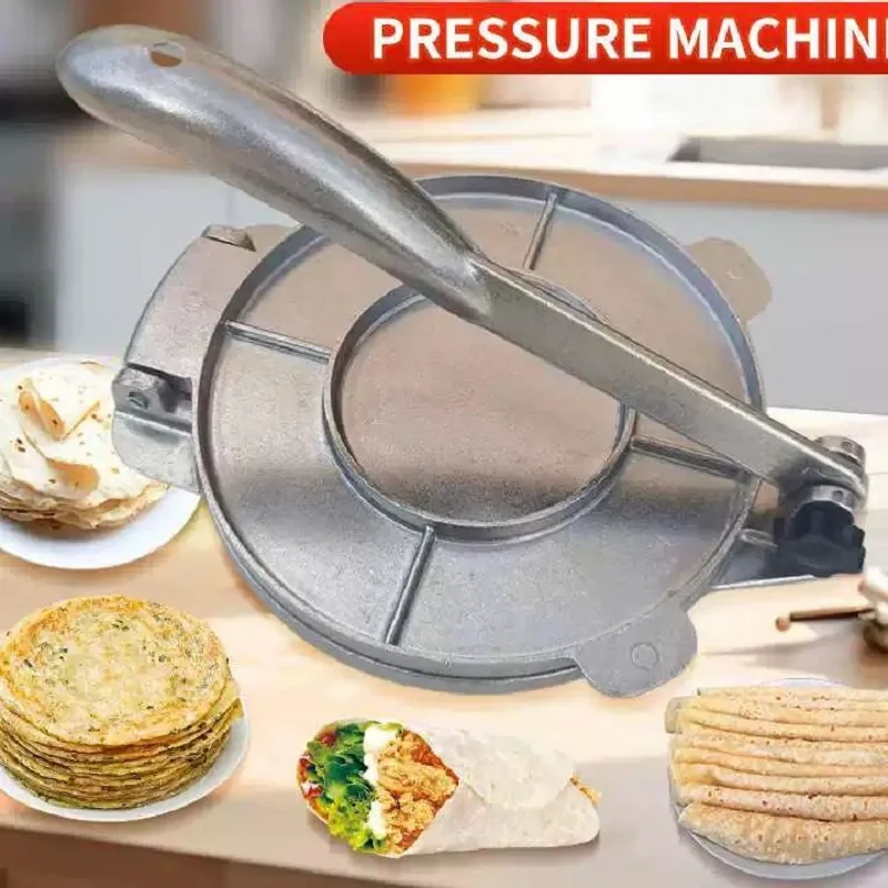 سبائك الألومنيوم فطيرة الصحافة أداة دليل البيتزا التورتيلا العجين الصحافة ل محلية الصنع فلاتبريد الهراء الفطائر أداة المطبخ #3