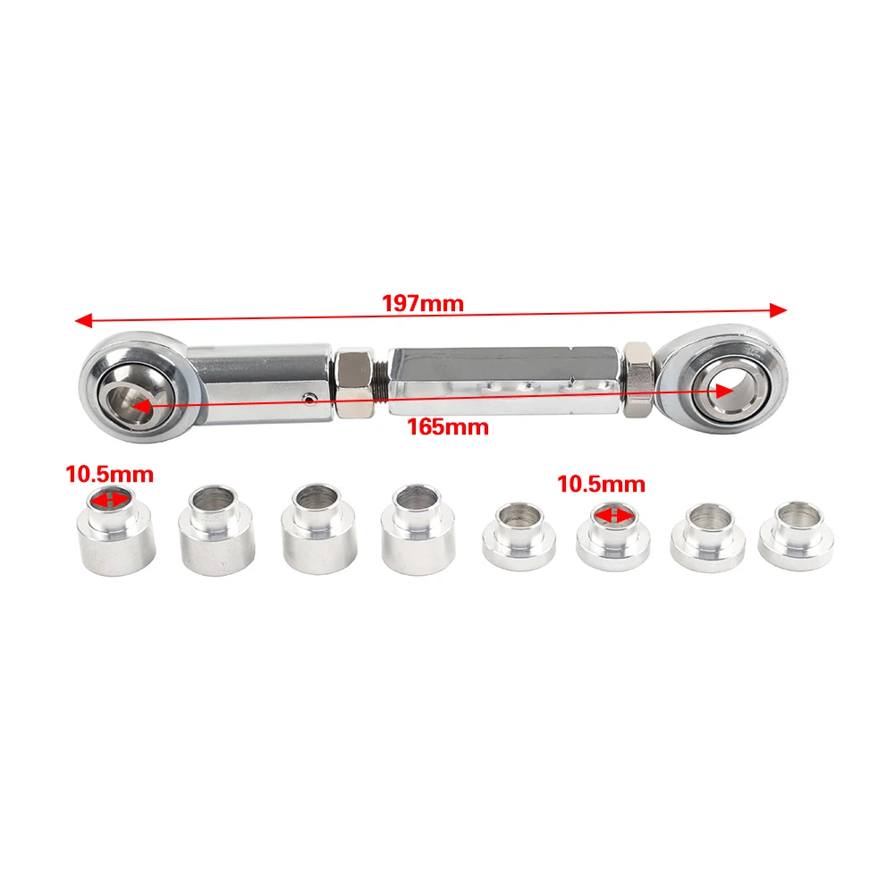 Aluminum Motorbike Adjustable Rear Lowering Link Kit For Yamaha YZF-R1 98-2013 YZF R6 98-05 R6S FZ8 For Suzuki Honda Kawasaki
