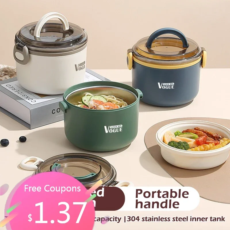 

Food Thermal Jar Insulated Soup Thermos Bottles Stainless Steel Lunch Box Drinking Cup Bento Lunch Box Women Hot Food Container