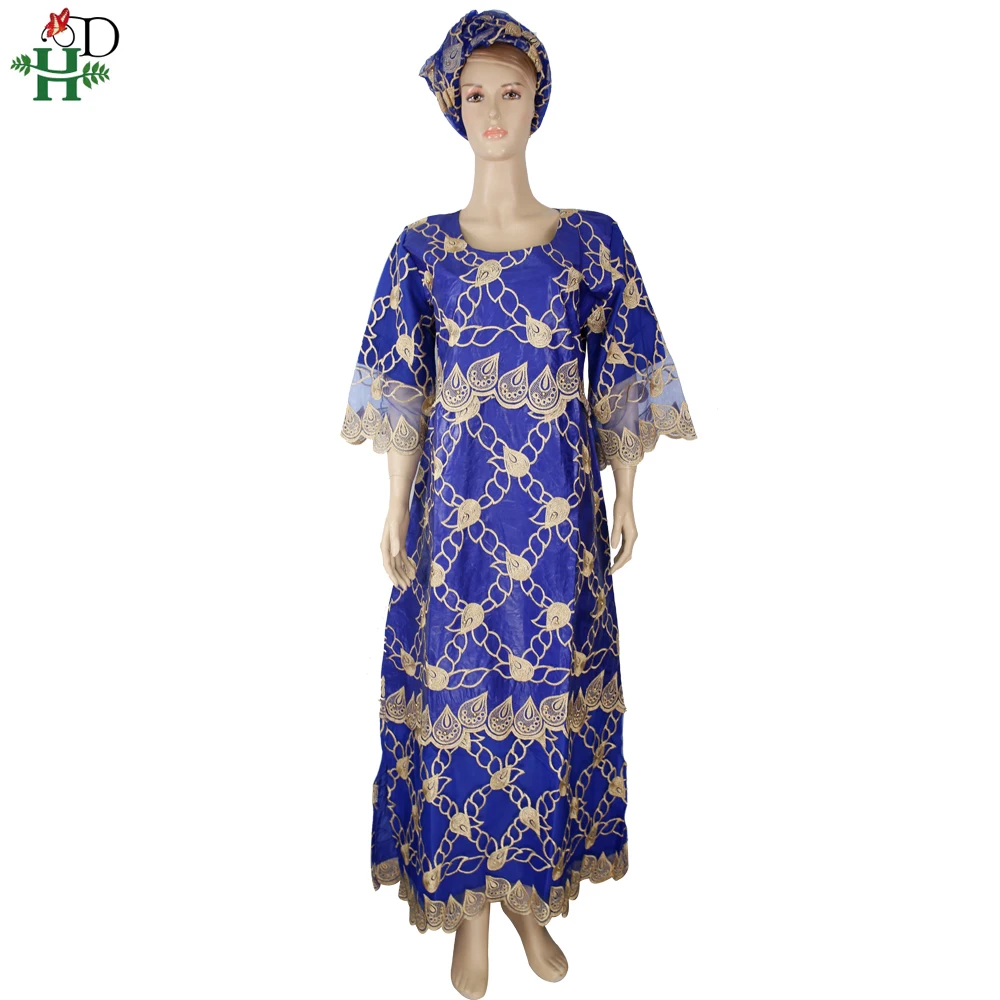 H&D Traditional African Dresses Women Plus Size Long Dress Dashiki Clothes South Africa Ankara 2022 robe africaine femme SP-31