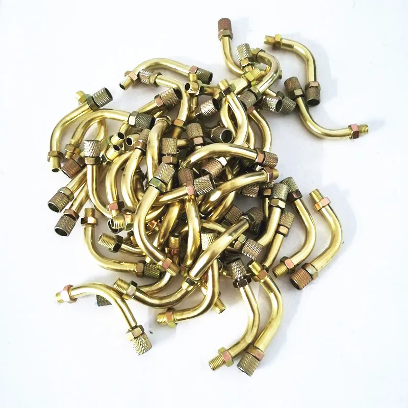 Brass Elbow Tube for PUCH Moped 12mm Bing Style Carburetor motorcycle Carburetor elbow accessories for PUCH bing 12 carburetor