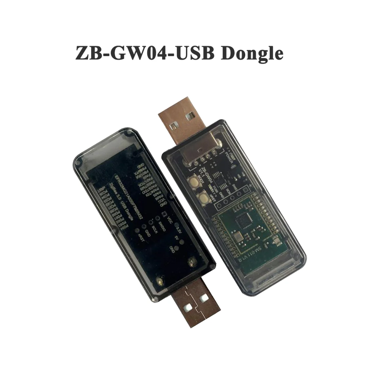 Универсальный USB-модуль ZigBee 3,0 Silicon Labs Mini EFR32MG21 с открытым исходным кодом