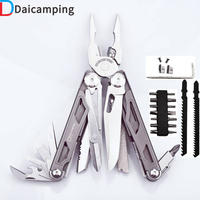 Daicamping DL30 Replaceable Parts Manual Multi Tools Set Multi-tools Folding Blades Cutters Survival Gear Plier Knife
