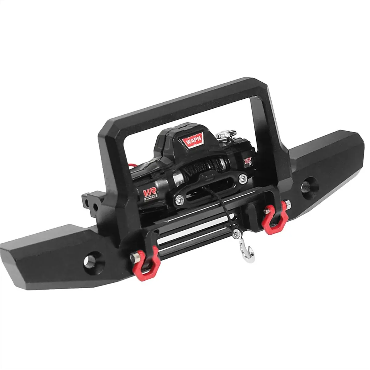 RC カーメタルフロントリアバンパー 1/18 TRX4M RC クローラーアップグレードパーツアクセサリー用 [sgqu-Toy]