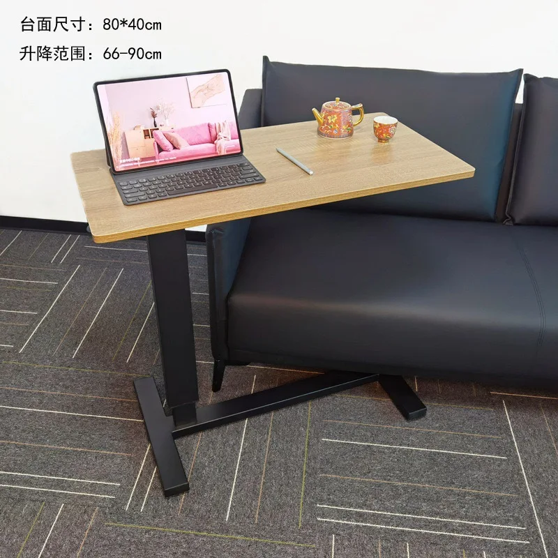 Scrivania per computer con sollevamento idraulico pneumatico, sollevamento pneumatico