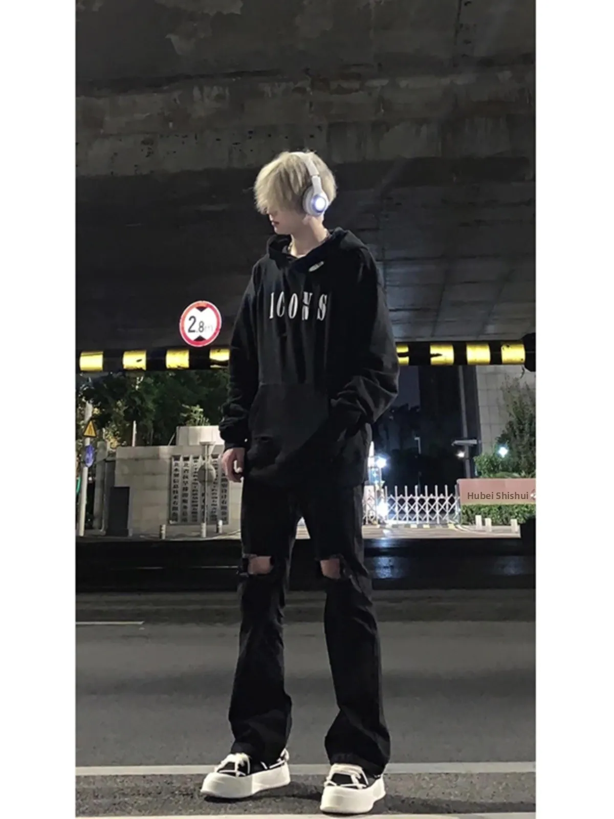 

Мужские джинсы-клеш с высокой талией, облегающие, винтажные, в американском стиле, с эффектом удлинения ног, прямые брюки-трубы