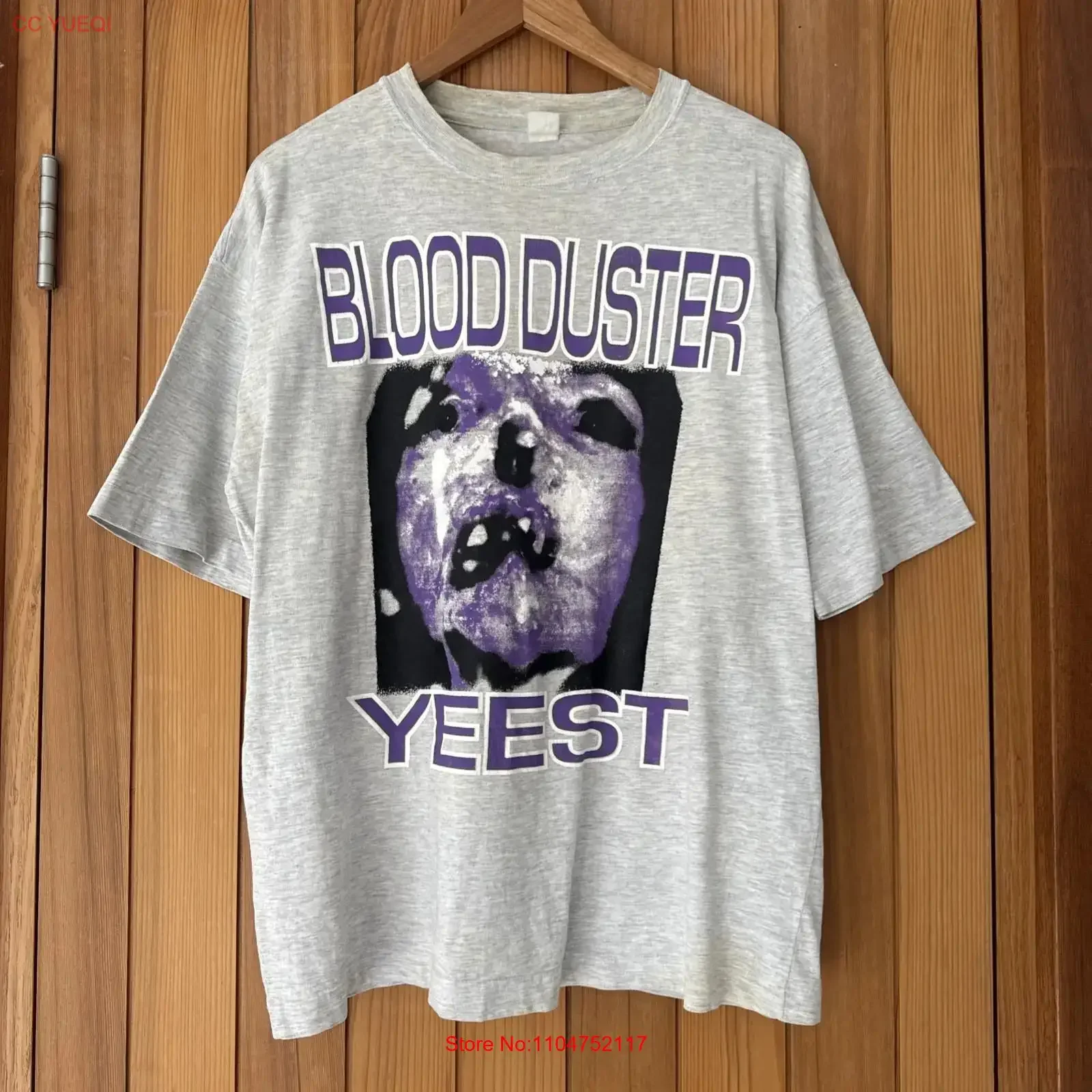Blood Duster Yeest Original Vintage 1995 Mens Large T Shirt Metal Grindcore RARE vintage Washed Stylish Soft homme