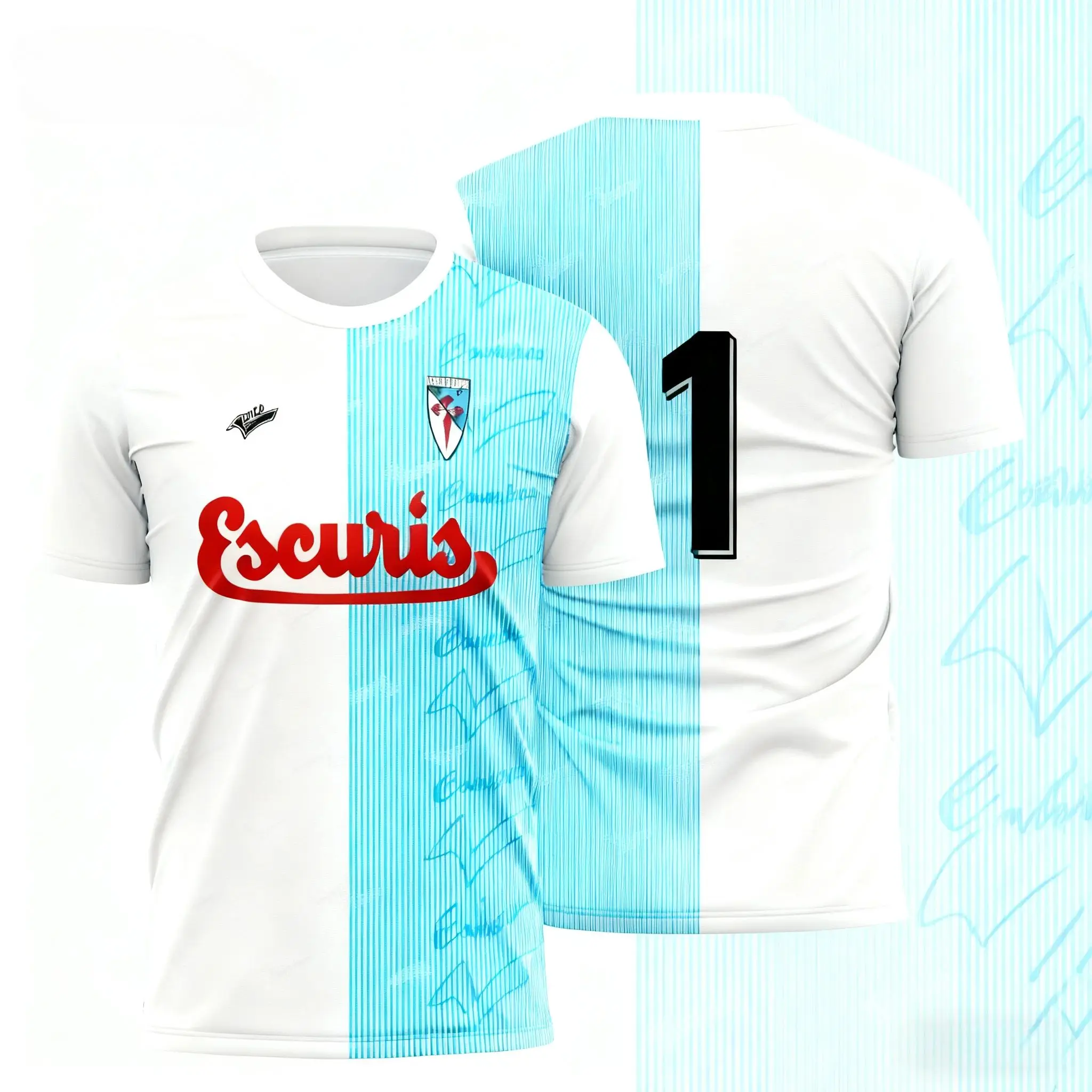 レトロカジュアルTシャツは快適で通気性があり、スペインのサッカーファンに適しており、毎日の通勤に適しています。カップルスタイルです。