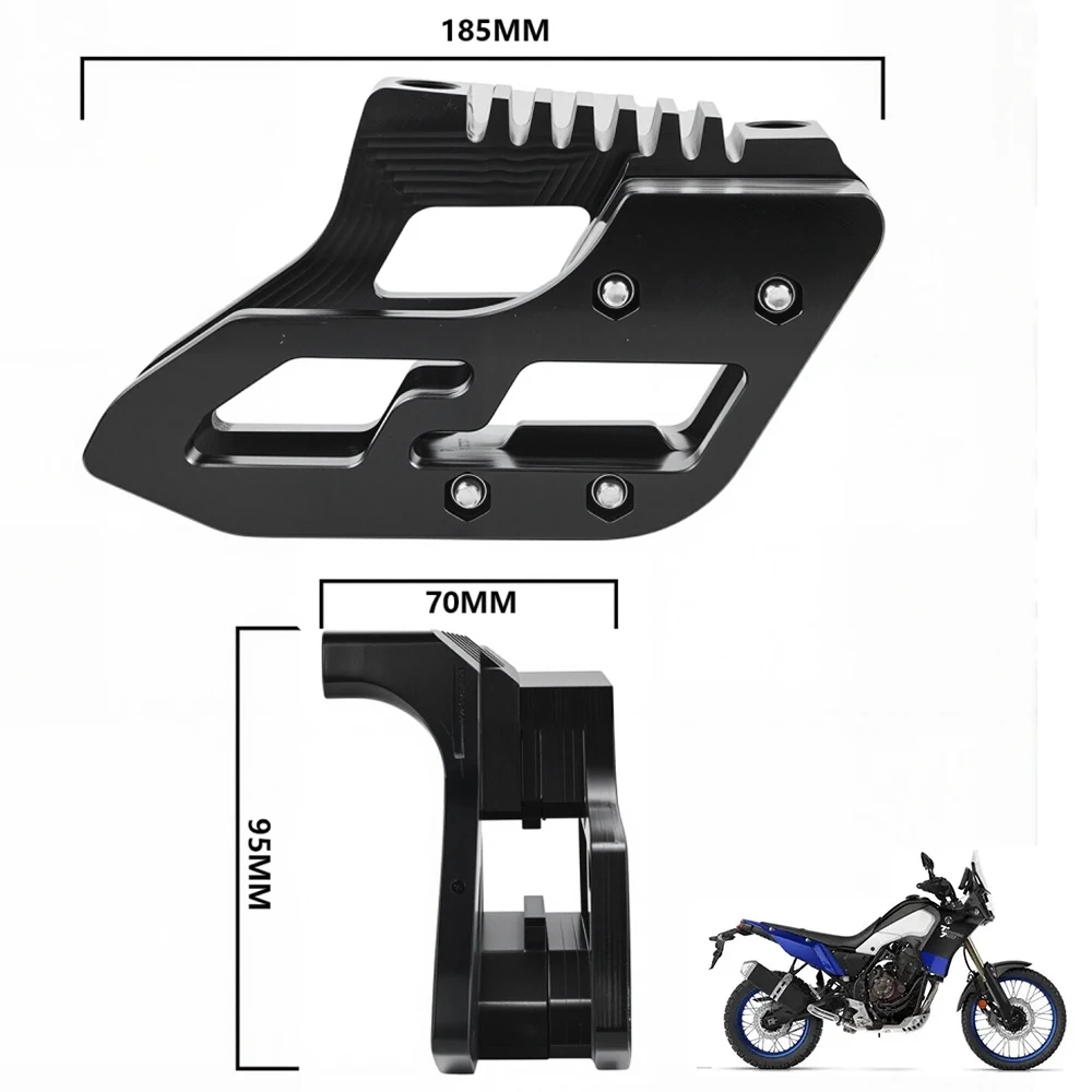 Motorcycle Chain Guide Guard CNC Accessories For Tenere 700 XTZ 700 2019-2024 Tenere 700 Rally Edition 20-24 700 World Raid 2022