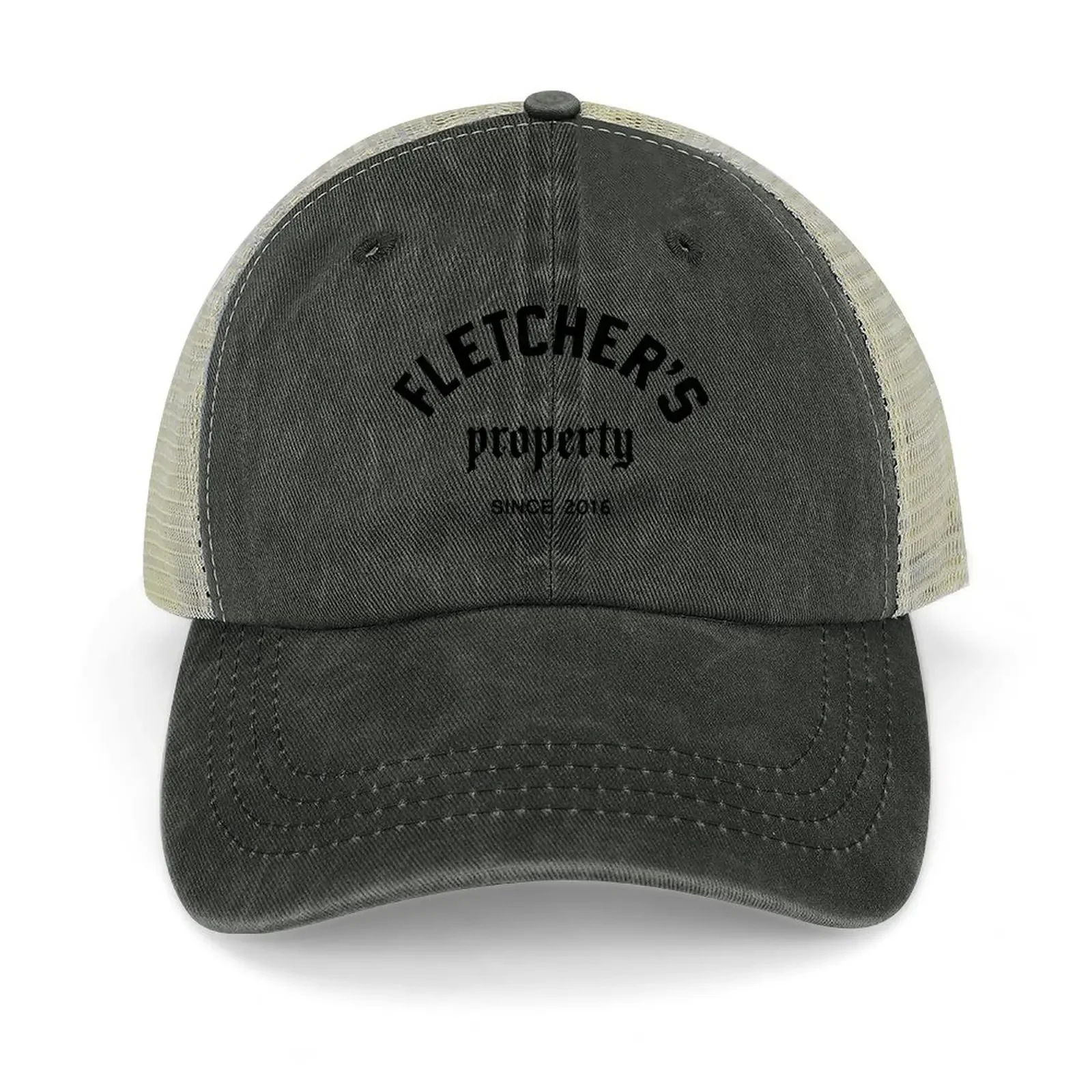 

Fletcher Merch Fletchers Property Since 2016 Cowboy Hat Sports Cap Golf Cap Thermal Visor Mens Tennis Women's