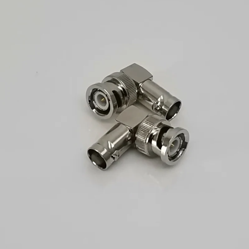 

RF Coaxial Cable Adapter L-shaped BNC Male to Female 90 Degree Right Angle Connector