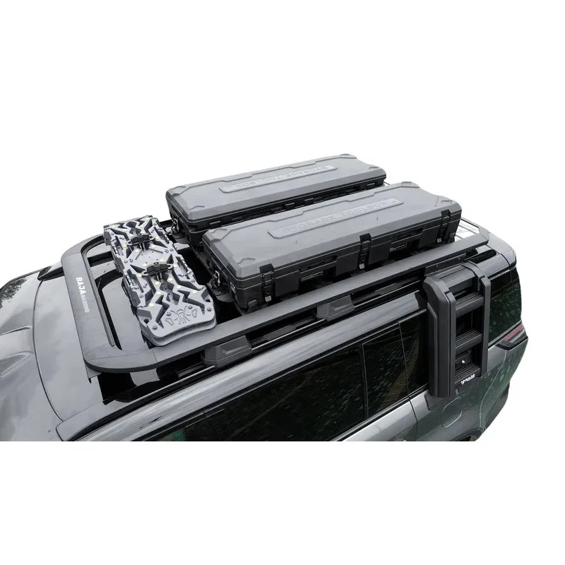 Hongsheng Car Rooftop Box, suitable for the new BJ Jishi 01 side retractable ladder storage  platform