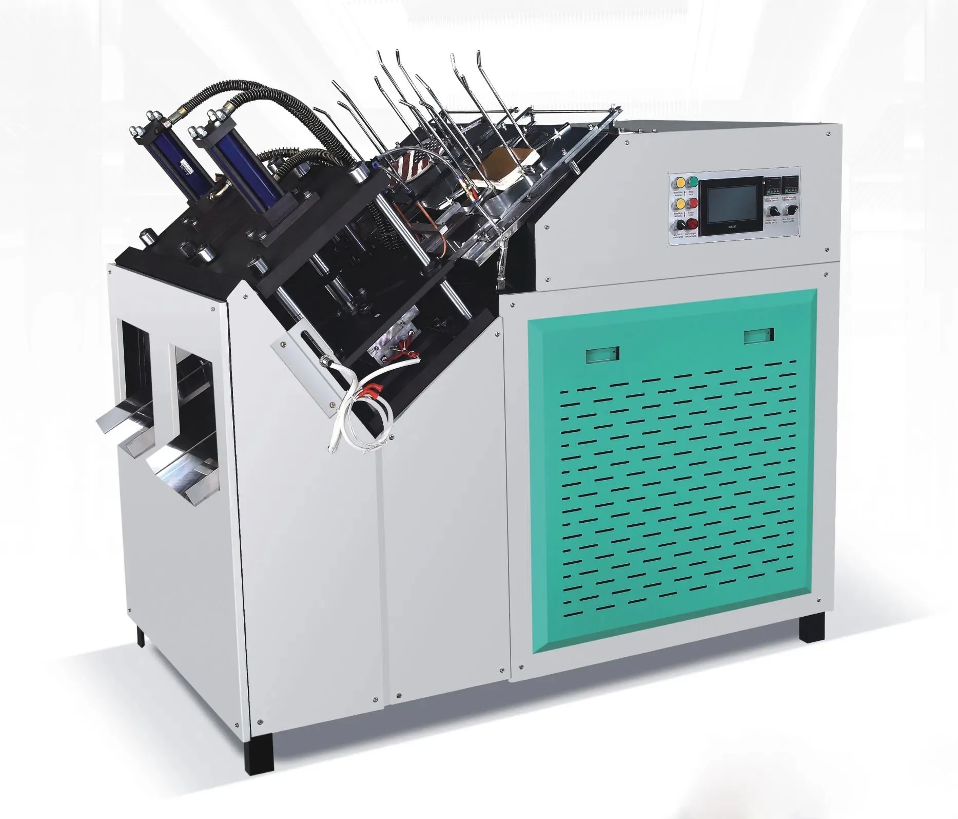 Pneumatic Disposable Paper Plate Forming Making Machine