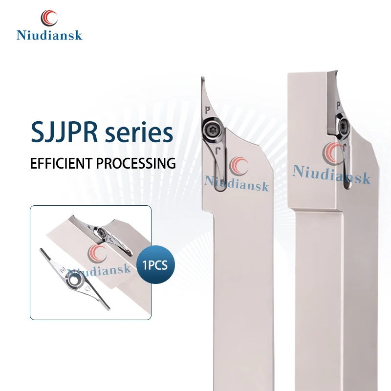 

VCGX18T308-PJ 18T308-DM CNC Lathe Single Blade Crescent Blade Cutting Insert SJJPR1616/2020/2525 Cylindrical Turning Tool Holder