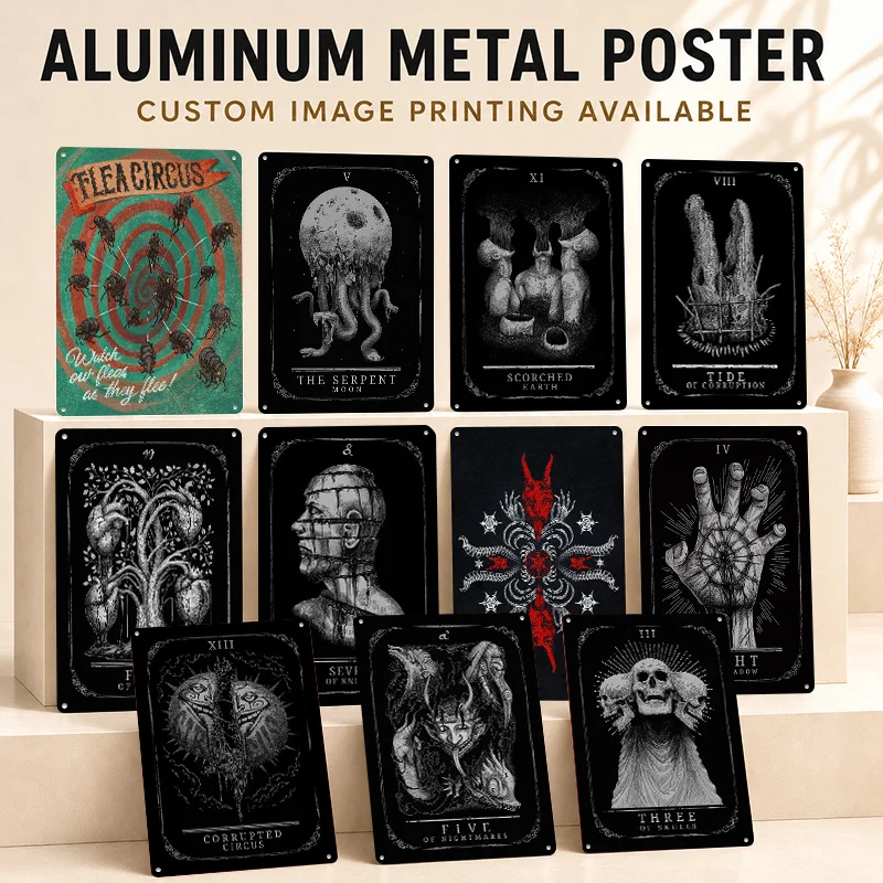 Hunt Showdown 1896 Aluminum Posters Customized Metal Tin Sign Premium Immersive Gaming Tribute Wall Art For Bedroom Or Arcade