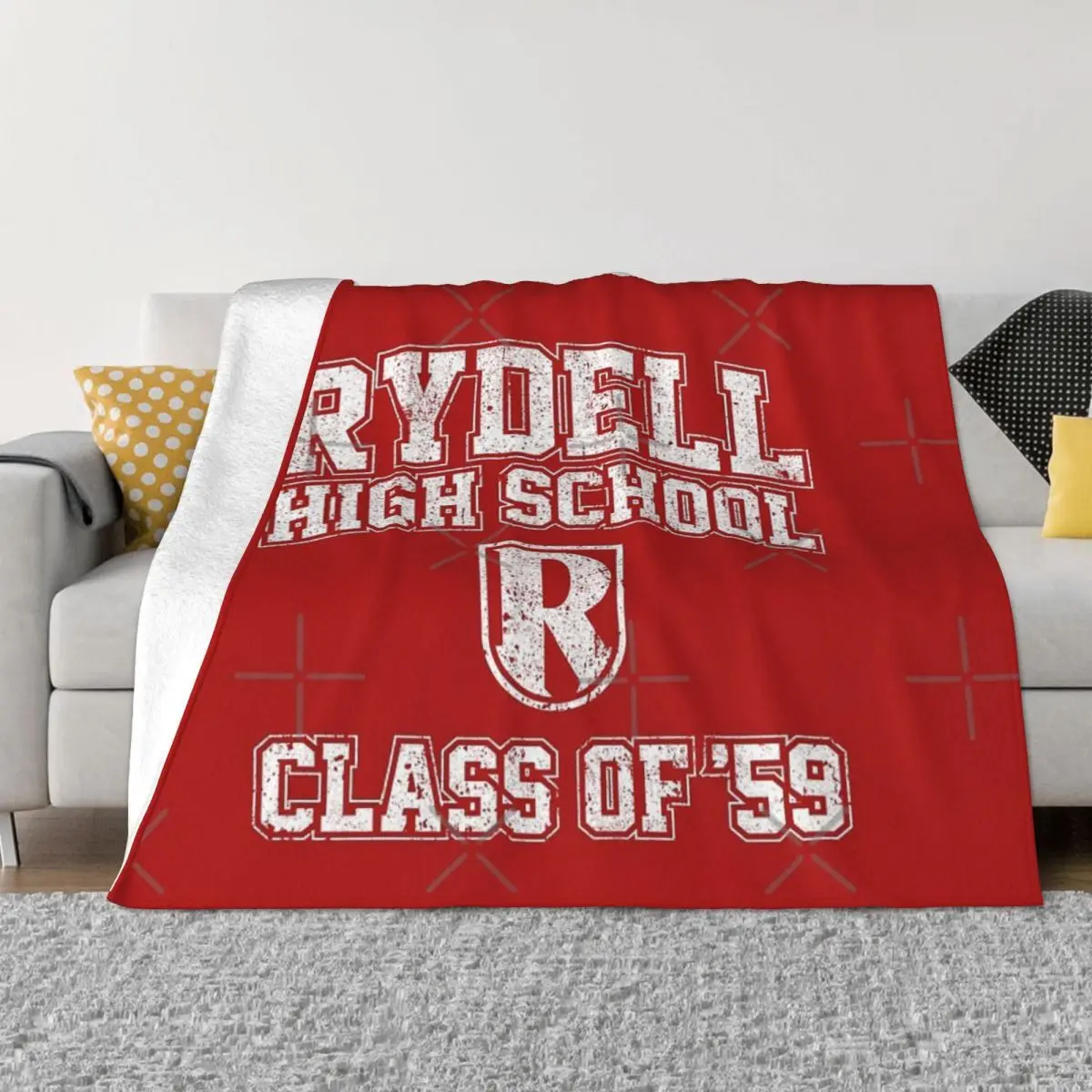 Rydell High School Class Of '59 Grease Home Bed Blankets Quilt For Bed Blankets And Blankets Throw Blanket