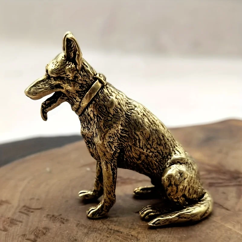 1/3pc Lucky  Dog Ornament - Attracts Wealth, Fortune, and Good Luck - Unique Aesthetic Desktop Decor, Tea Pet,  Classic Table To