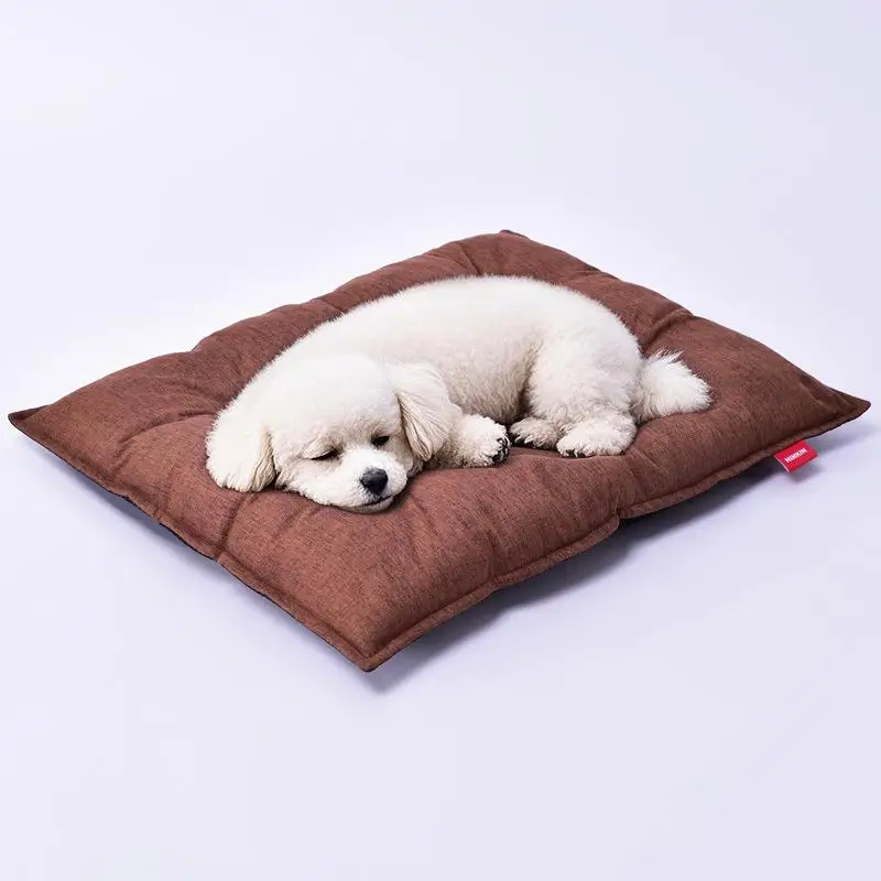 

Four-Season Thick Pet Bed Dog House House Bread Pet Pad Cozy Warm Home for Dogs And Cats Autumn Color Brand Pet Supplies