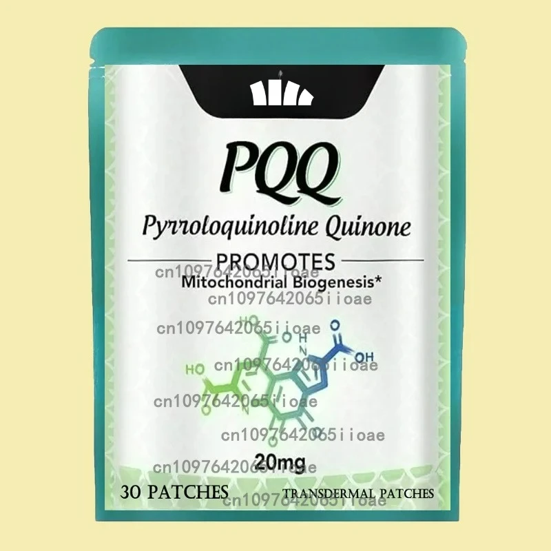 

30 патчей PQQ (Pyrroloquinoline Quinone) Трансмические патчи - здоровье сердца, когнитивная функция и поддержка сна