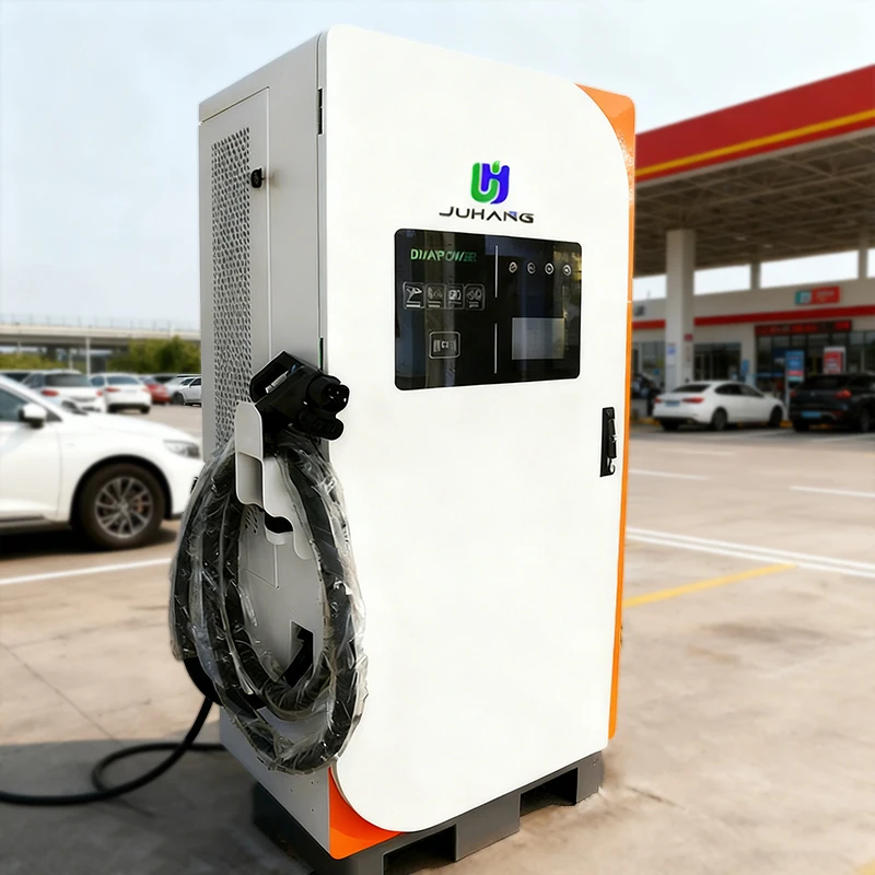 60kw *1DC OCPP Fast Car EV Charger Station New Energy Charging Pile with CCS1 Dual Guns Floor-Mounted Charging Piles