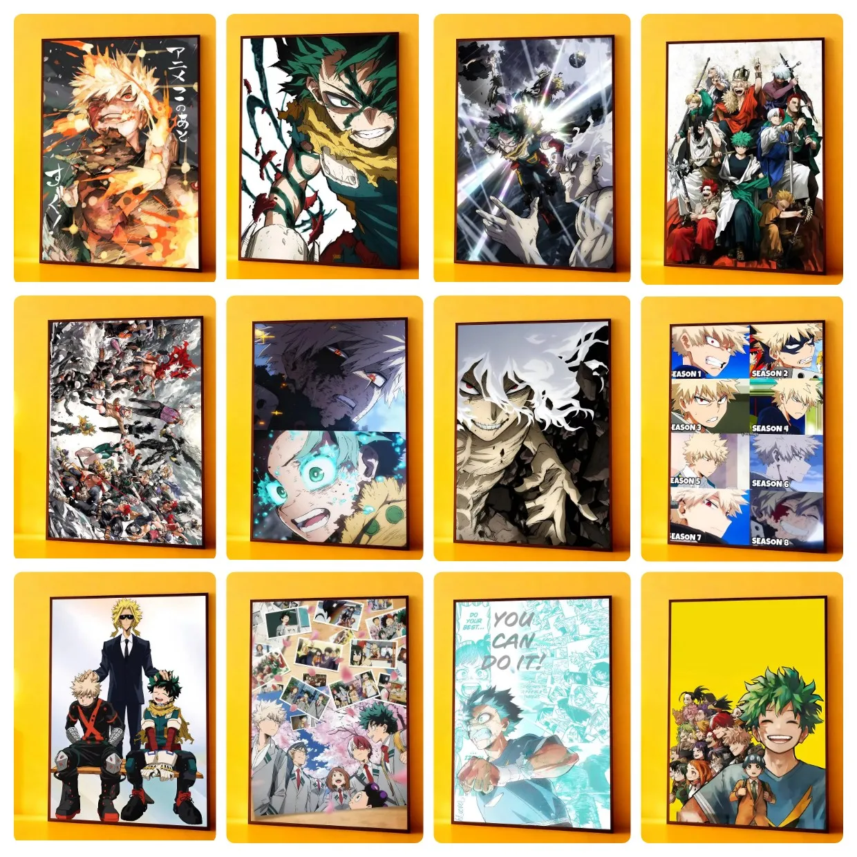 Diamantmalerei M-My H-Hero A-Academia Diamantmosaik Handgemachte Kunst Exquisites Kreatives Geschenk Wohndekoration