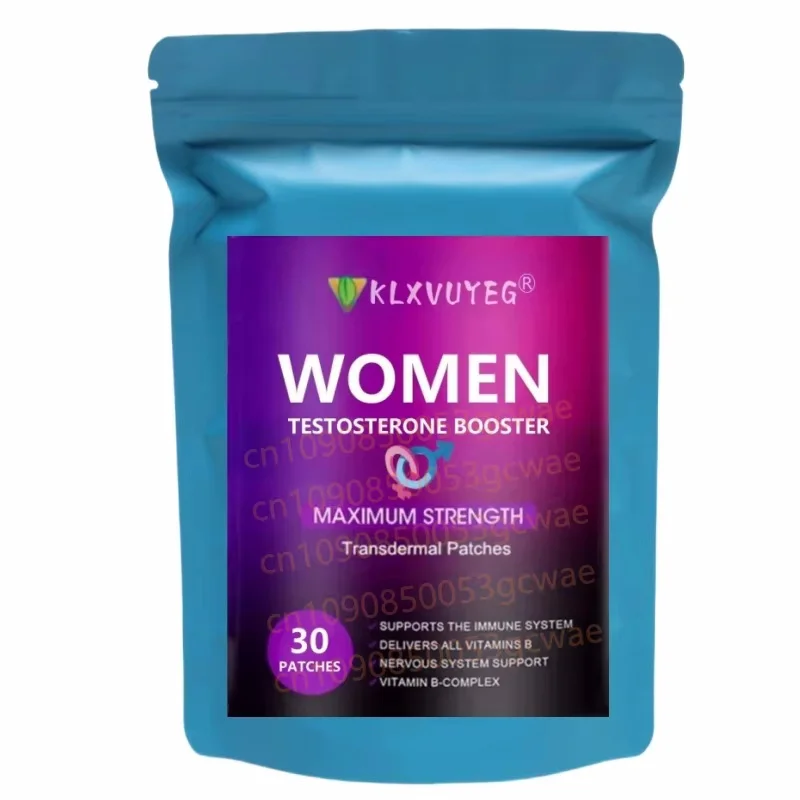 Testosterone Booster Transdermal Patches For Women, Female Enhancement, Shilajit, Ginseng