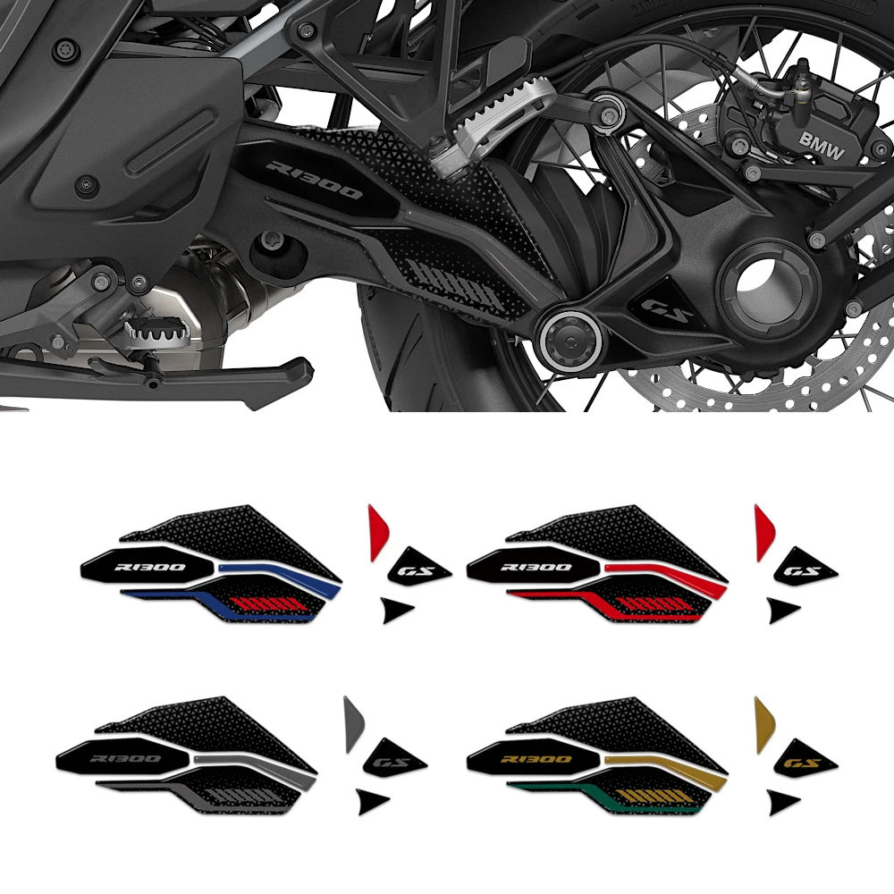 Motorcycle Accessories 3D Epoxy Resin Stickers Swingarm Protect Kit for BMW R1300GS Adventure R1300GSA Sticker 2025