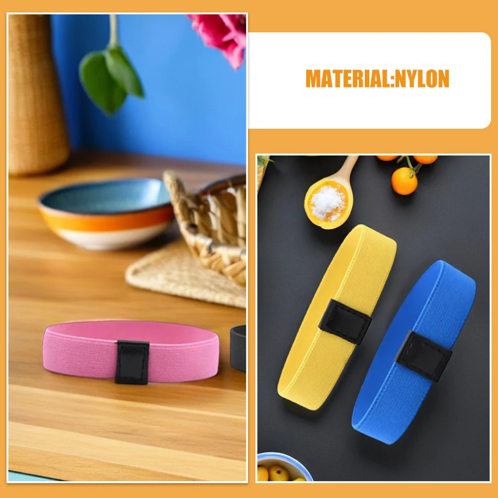 10pcs 탄성 스트랩 조정 가능한 도시락 상자 캠핑 피크닉 야외 사용을위한 밀봉 밴드 견고한 컨테이너 노트북 번들링 벨트