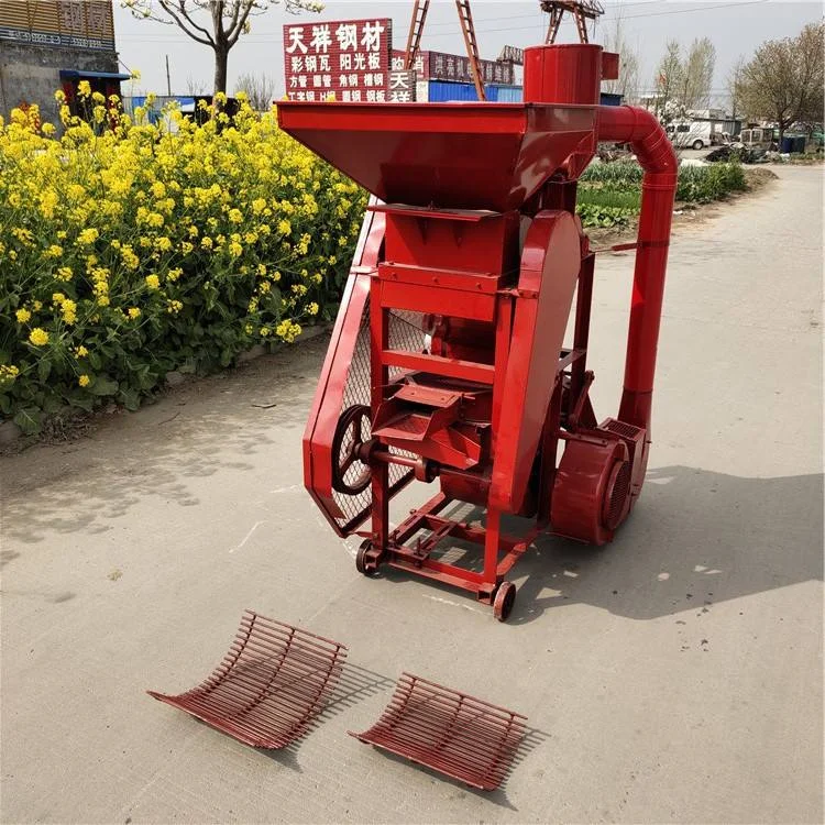Peanut Shelling Made Easy HJ-CM023D High Productivity Motor-Driven Steel Sheller Machine 800-1000kg/hour Capacity 220V/380V