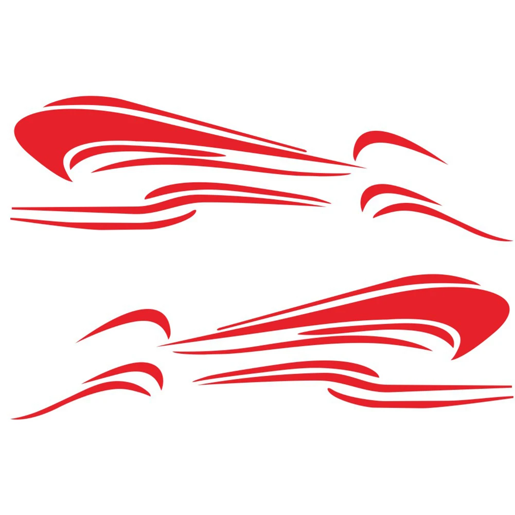 Decal Car Stickers Convenient High Temperature License Frames Long Lasting Soft Stripe Fitment Decal Car Stickers