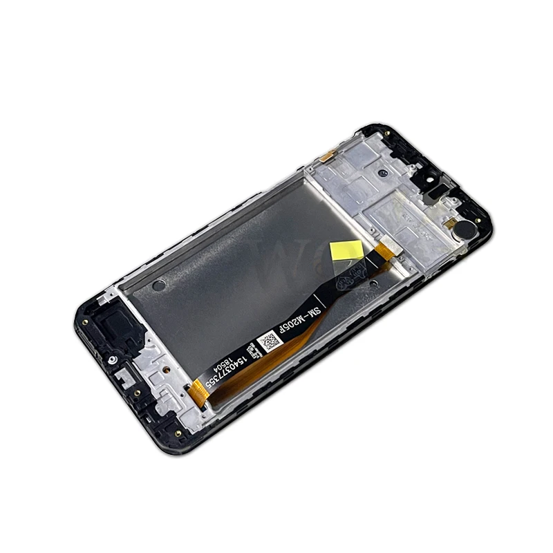 For Samsung Galaxy M20 2019 SM-M205 M205F LCD Display Touch Screen Digitizer Assembly With Frame Replacement m20 Display 6.3\