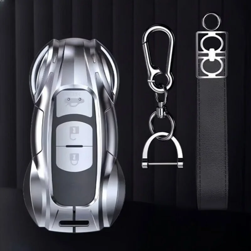 A + Zin سبيكة بولي TPU سيارة مفتاح ذكي فوب غطاء لمازدا 2 3 5 6 CX-3 CX-5 CX-7 CX-9 #6