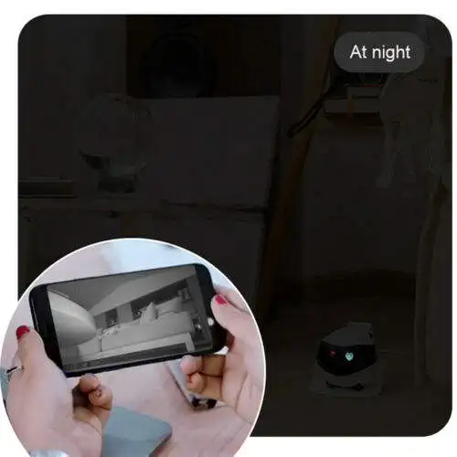 1080P HD Wireless Security Self-Charging Moving Pet Companion Robot für Katze