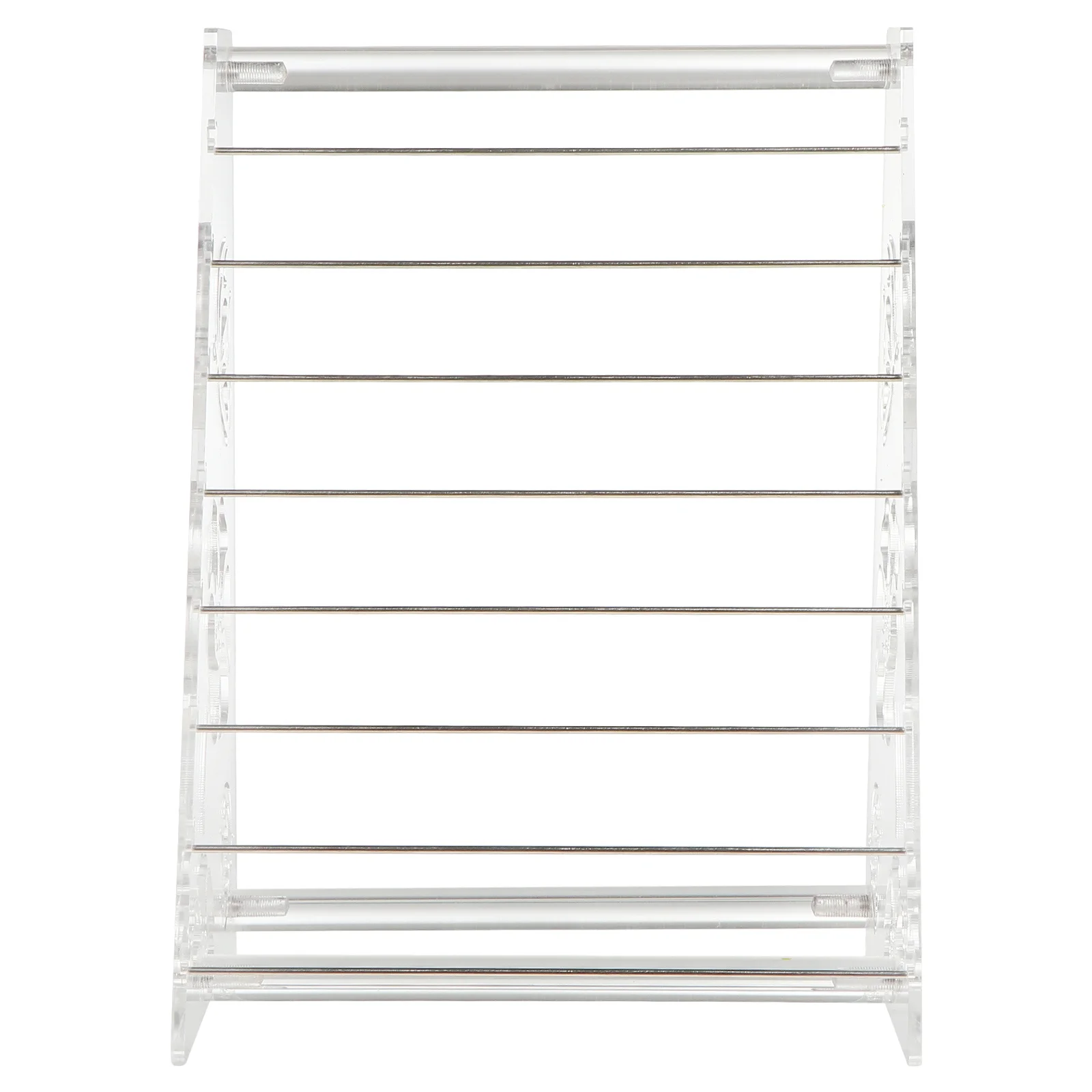 1Pcs Acrylic Jewelry Display Rack 8 Tier Organizer Clear Holder for Bracelets Charms Beads Creative Jewelry Display Organizer