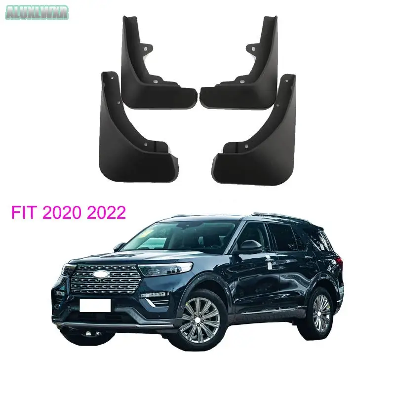 car-styling Mudguards Mud Flap Flaps Splash Guards Fender Protector Cover for Ford Explorer 2020 2022 2023 Car Accessories auto