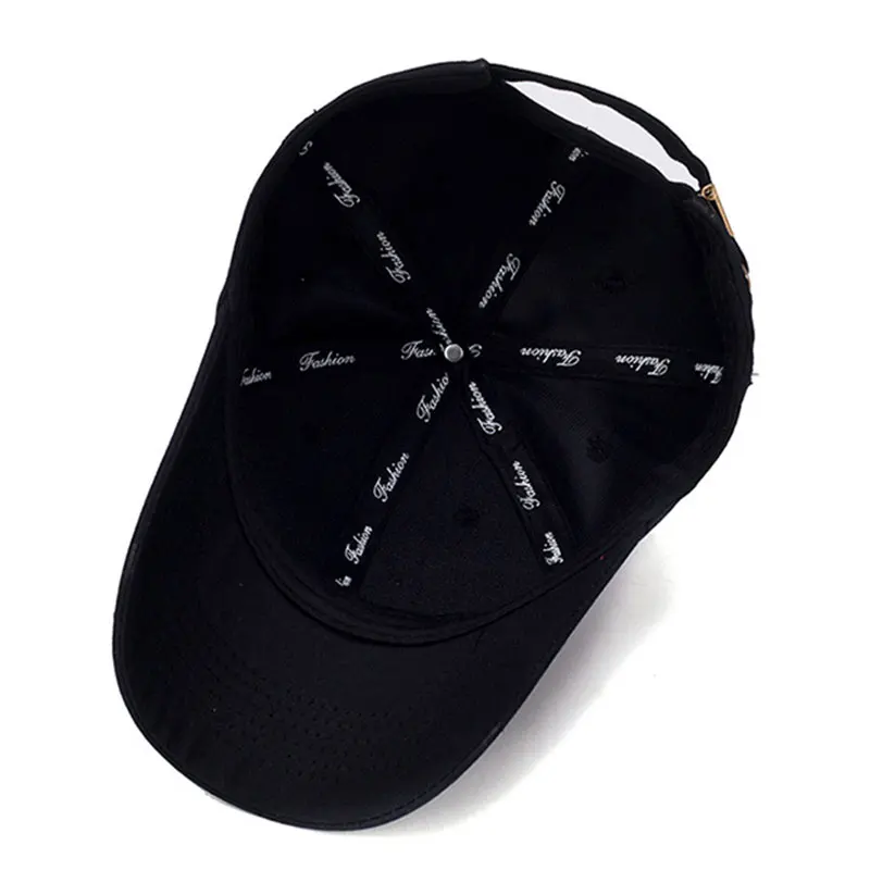 Solid Color Baseball Cap Men Cap Outdoor Fashion Design and high Quality Sun Hat image 3