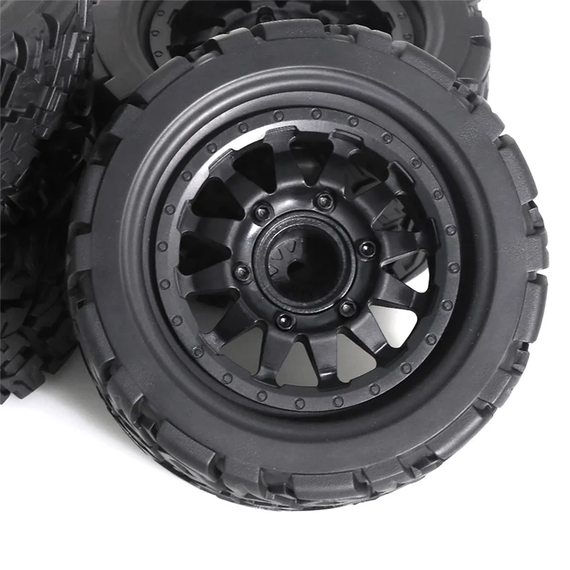 

A87i4pcs 110Mm 1/10 Monster-Stunt Truck Tire 12Mm And 14Mm Hex For TRAXXAS/MAXX ARRMA Granite/KRATON/Outcast/Tamiya
