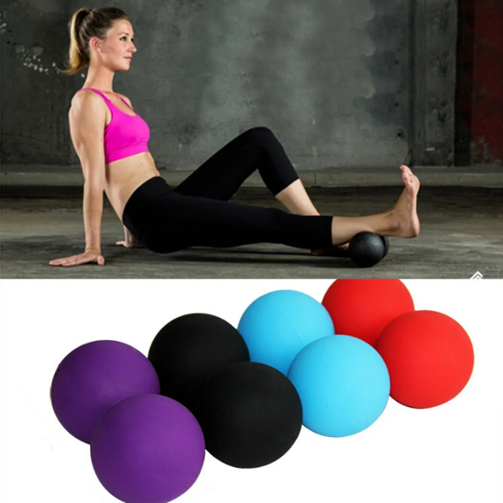 

Peanut Massage Ball Extra-Firm Silicone Muscle Roller Spine Massager for Yoga Physical Therapy Sore Muscle Relief Myofascial