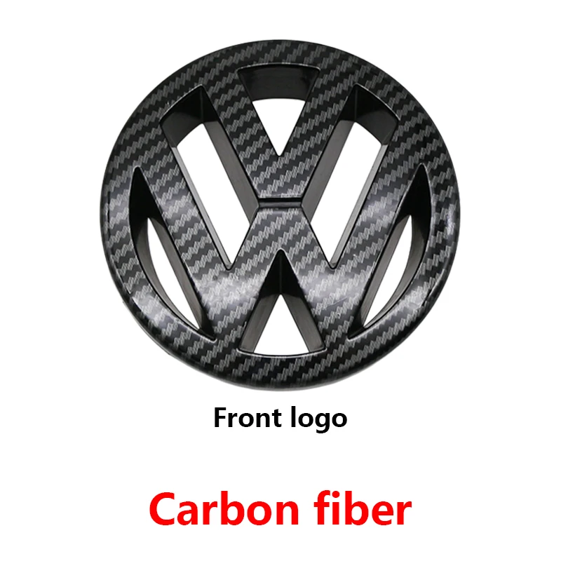 1/2 Stuks Originele Auto Vervangende Voorgrill Badge Kofferbakklep Achterklep Embleem Logo Decor Accessoire Voor GOLF 5 3D Premium Pro Plus